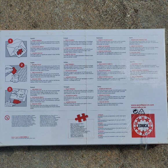 Educa Schwerin Castle Germany Jigsaw Puzzle 1500 Pieces - Picture 4 of 4